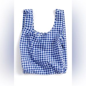 Blue Gingham Baggu
reusable bag